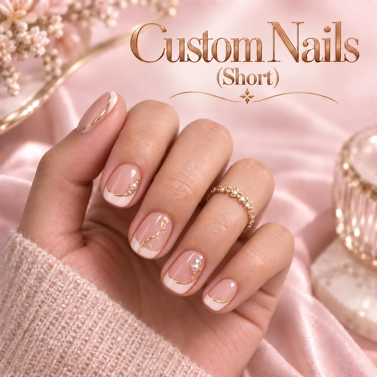 Custom Nail Extensions (Short) — Custom Nail Extensions at Naiah Nails
